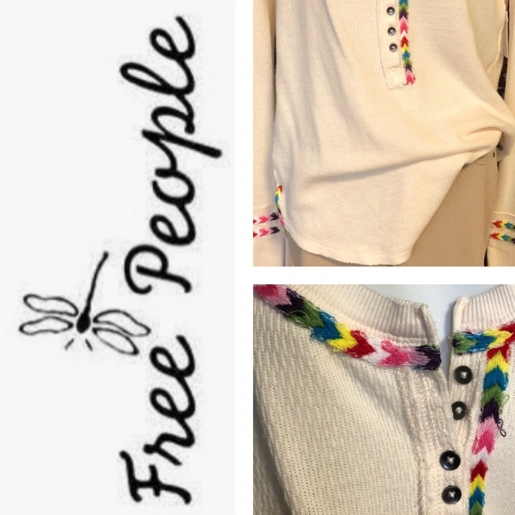 Free People Tops - FREE PEOPLE LADIES LIGHTWEIGHT DETAILED TOP